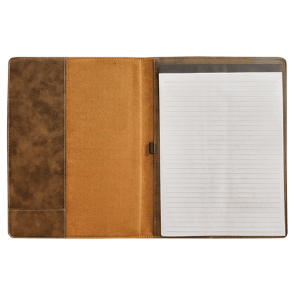 Leatherette Portfolio with Notepad 9.5" x 12"