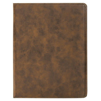Leatherette Portfolio with Notepad 9.5" x 12"