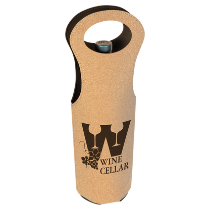 Leatherette Wine Bag