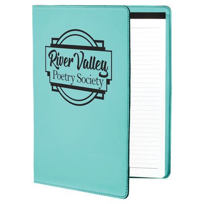 Leatherette Portfolio with Notepad 9.5" x 12"