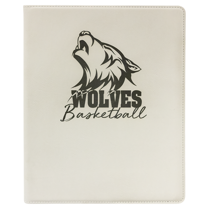 Leatherette Portfolio with Notepad 9.5" x 12"