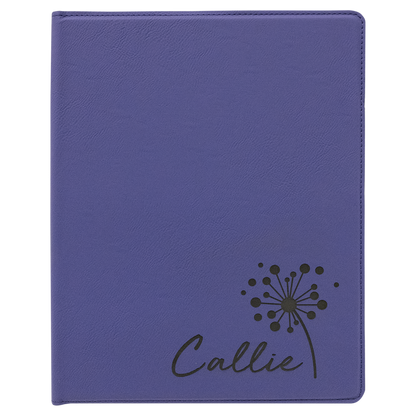 Leatherette Portfolio with Notepad 9.5" x 12"