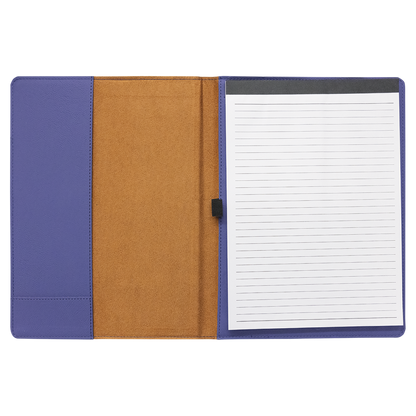 Leatherette Portfolio with Notepad 9.5" x 12"