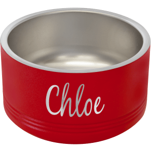 Custom Engraved Polar Camel Pet Bowls – Multiple Sizes & Colors