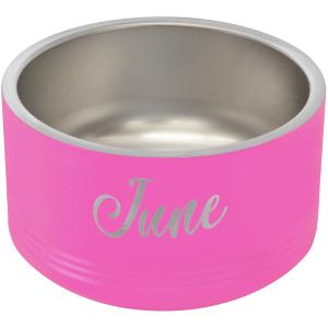 Custom Engraved Polar Camel Pet Bowls – Multiple Sizes & Colors