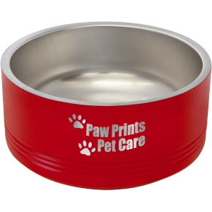 Custom Engraved Polar Camel Pet Bowls – Multiple Sizes & Colors