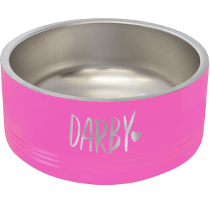 Custom Engraved Polar Camel Pet Bowls – Multiple Sizes & Colors