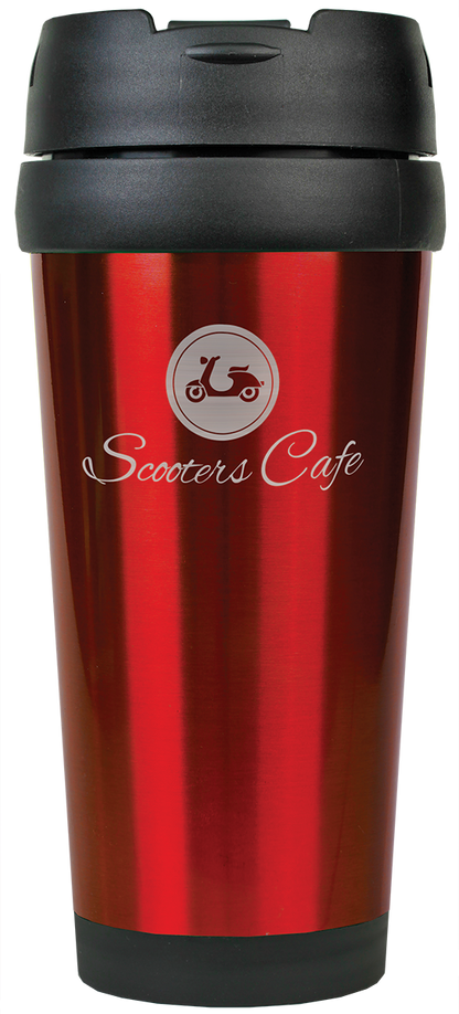 16 oz. Laserable Stainless Steel Travel Mug without Handle
