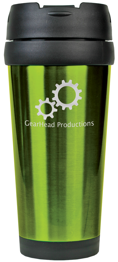 16 oz. Laserable Stainless Steel Travel Mug without Handle