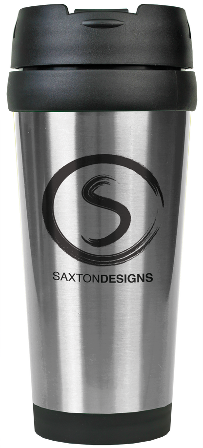 16 oz. Laserable Stainless Steel Travel Mug without Handle