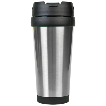 16 oz. Laserable Stainless Steel Travel Mug without Handle