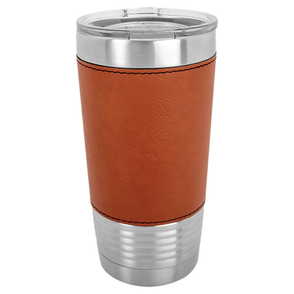 Leatherette Wrapped 20 oz. Polar Camel