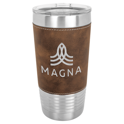 Leatherette Wrapped 20 oz. Polar Camel