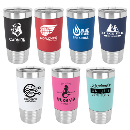 Polar Camel  Grip Tumbler with Clear Lid