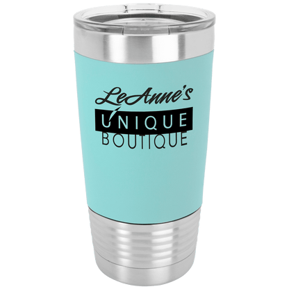 20 oz. Polar Camel Teal/Black Polar with Silicone Grip and Clear Lid