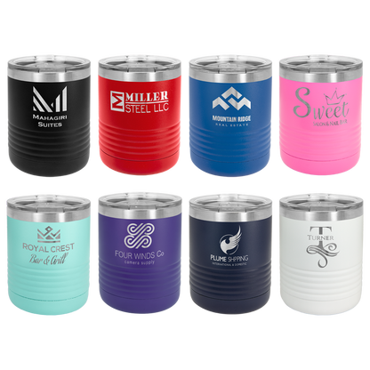 10 oz. Polar Camel Tumbler with Clear Lid