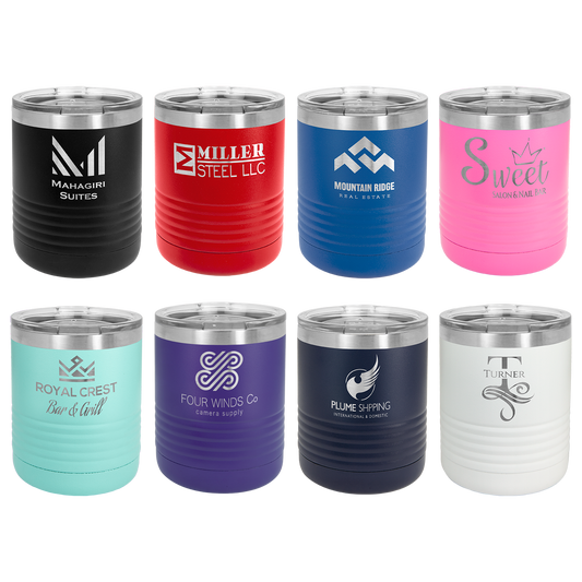 10 oz. Polar Camel Tumbler with Clear Lid