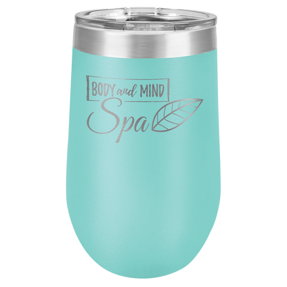 Polar Camel Stemless Tumbler with Clear Lid
