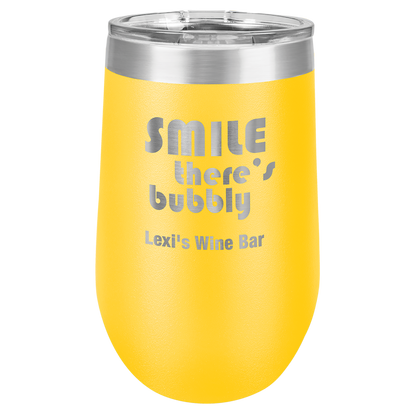 Polar Camel Stemless Tumbler with Clear Lid
