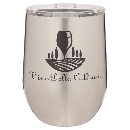 Polar Camel Stemless Tumbler with Clear Lid