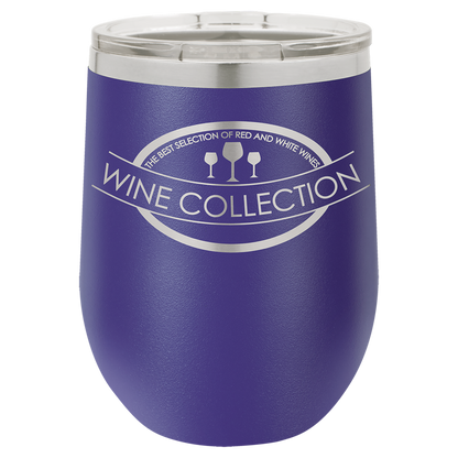 Polar Camel Stemless Tumbler with Clear Lid