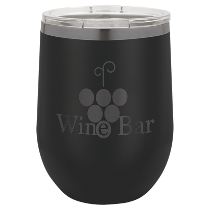 Polar Camel Stemless Tumbler with Clear Lid