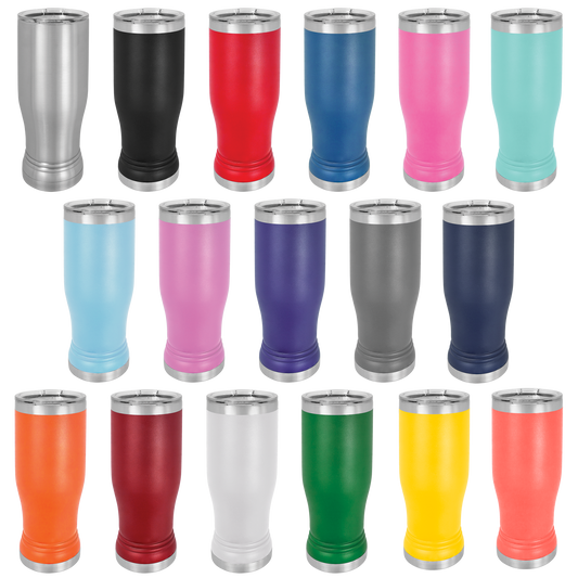 Polar Camel Pilsner Tumbler with Clear Lid