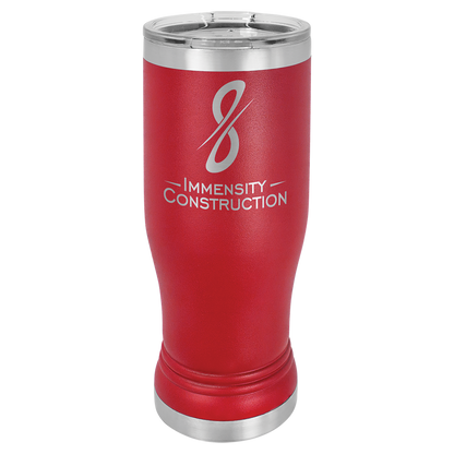 Polar Camel Pilsner Tumbler with Clear Lid