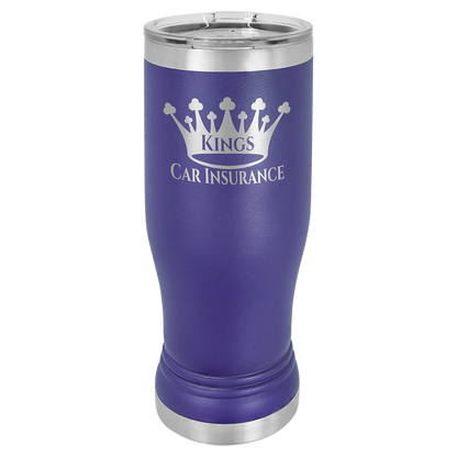 Polar Camel Pilsner Tumbler with Clear Lid