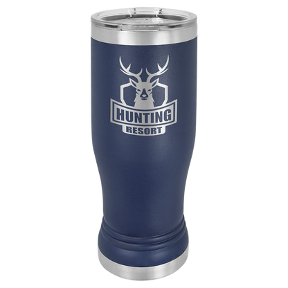 Polar Camel Pilsner Tumbler with Clear Lid