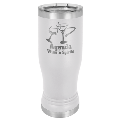Polar Camel Pilsner Tumbler with Clear Lid