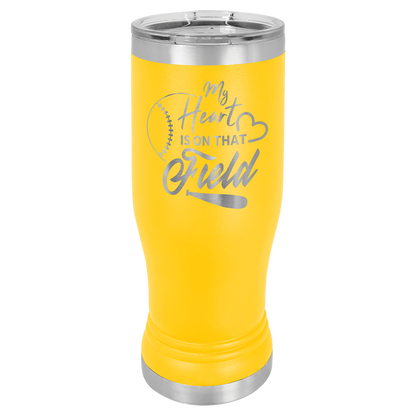 Polar Camel Pilsner Tumbler with Clear Lid