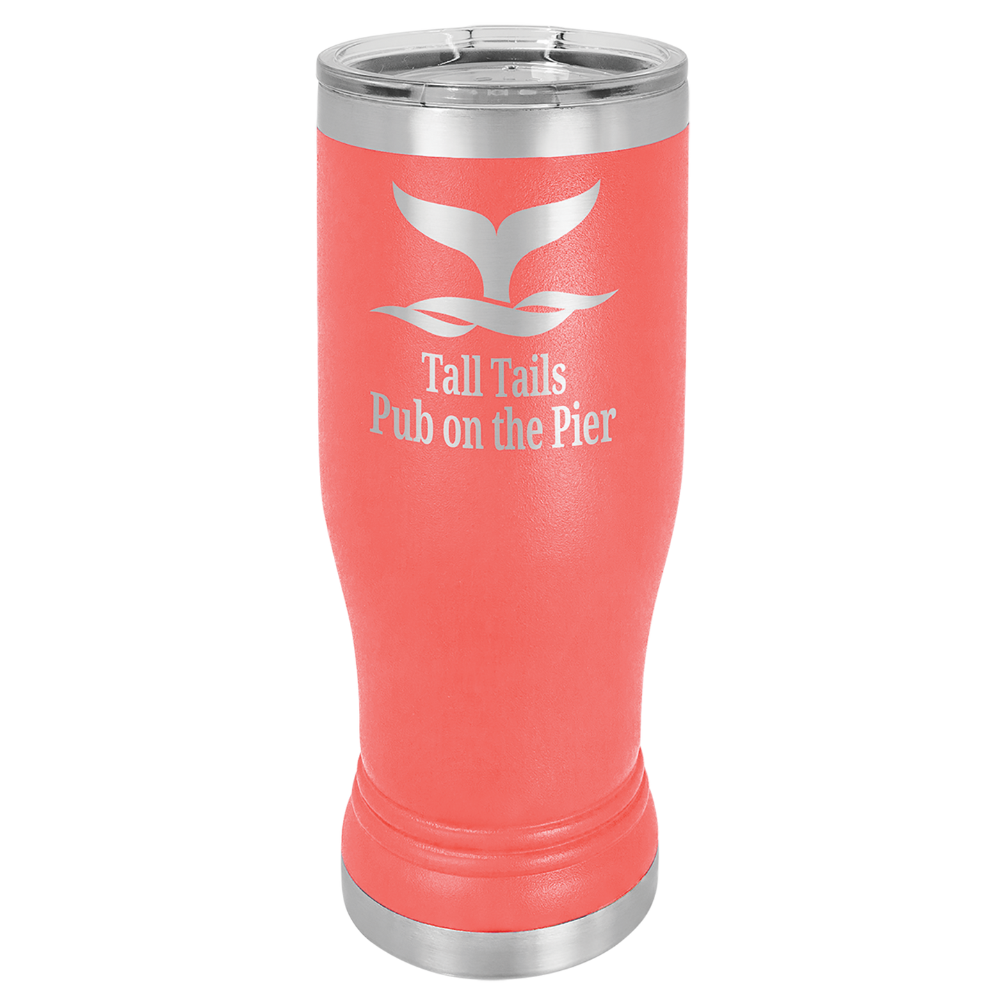 Polar Camel Pilsner Tumbler with Clear Lid