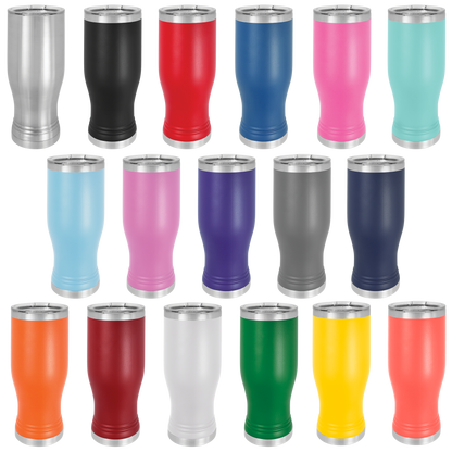Polar Camel Pilsner Tumbler with Clear Lid