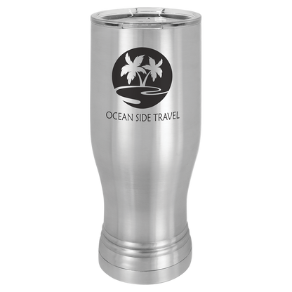 Polar Camel Pilsner Tumbler with Clear Lid