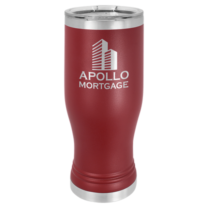 Polar Camel Pilsner Tumbler with Clear Lid