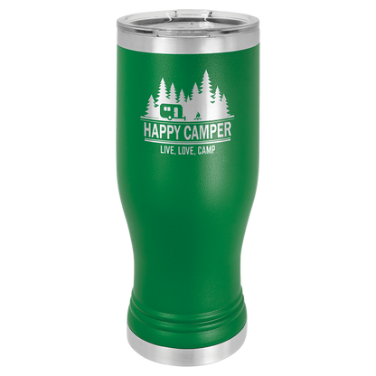 Polar Camel Pilsner Tumbler with Clear Lid