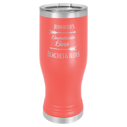 Polar Camel Pilsner Tumbler with Clear Lid