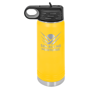 Custom Engraved Polar Camel Water Bottle – 3 Sizes, 17 Colors