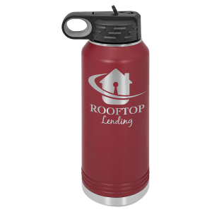 Custom Engraved Polar Camel Water Bottle – 3 Sizes, 17 Colors