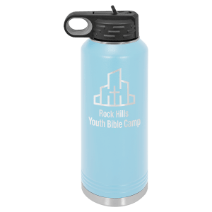 Custom Engraved Polar Camel Water Bottle – 3 Sizes, 17 Colors