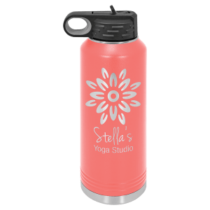 Custom Engraved Polar Camel Water Bottle – 3 Sizes, 17 Colors