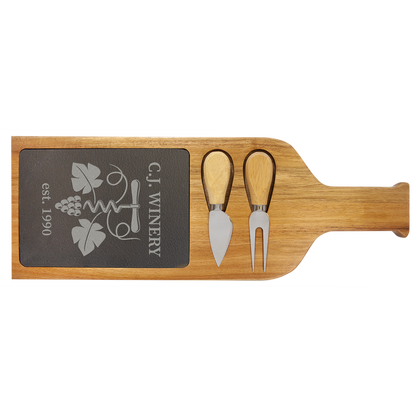 Acacia Wood/Slate