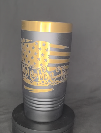 “We the People” 20 oz Patriotic Engraved Tumbler